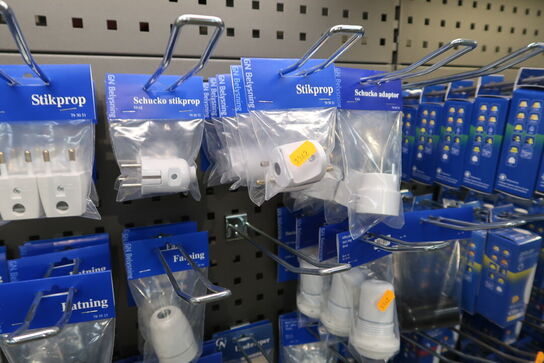 Div. Stikpropper, fatninger m.m. GN BELYSNING