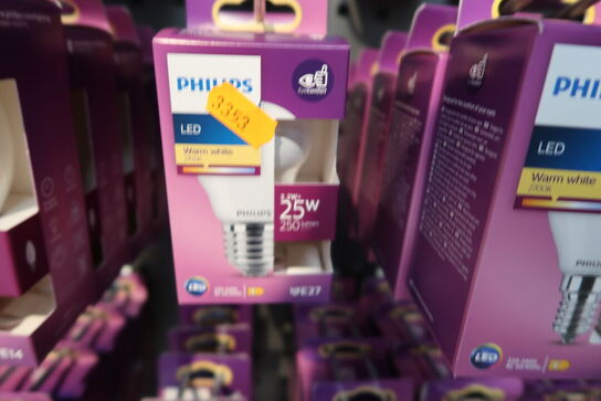 37 stk. pærer PHILIPS LED
