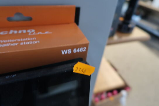 2 stk. temperaturstationer/vejrstation TECHNO LINE WS 9178, WS 6462