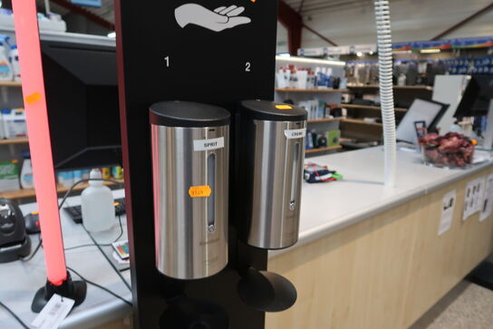 Spritdispenser på stativ