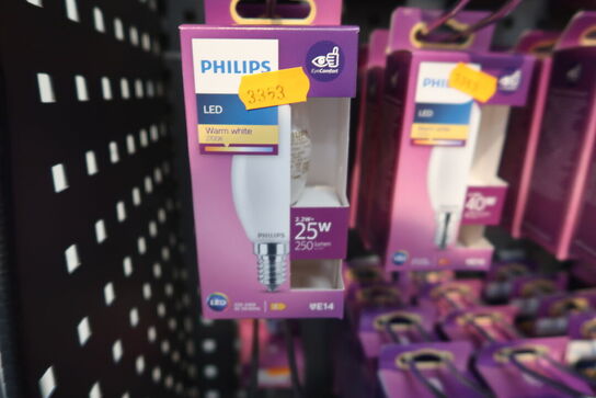 37 stk. pærer PHILIPS LED