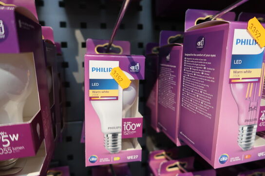 24 stk. pærer PHILIPS LED