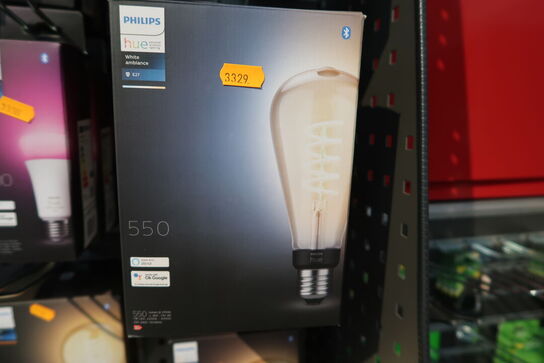 3 stk. pærer PHILIPS HUE White Ambiance 550
