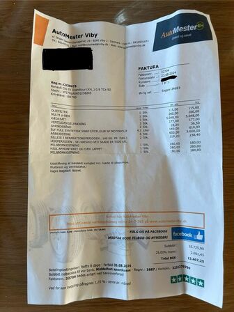 Personbil RENAULT Clio Tce 90 Sport Tourer (momsfri)(se billeder af service og reparationer)