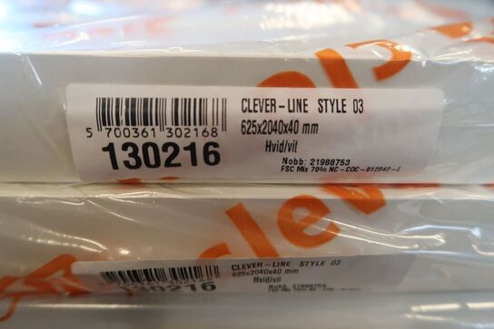 2 stk. fyldningsdøre