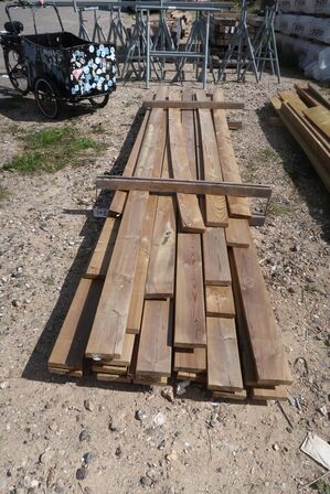 101,1 meter terrassebrædder 27x120 mm