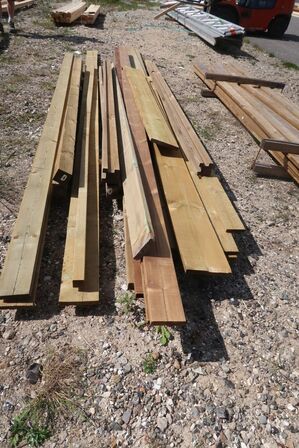 Div. trykimprægneret brædder