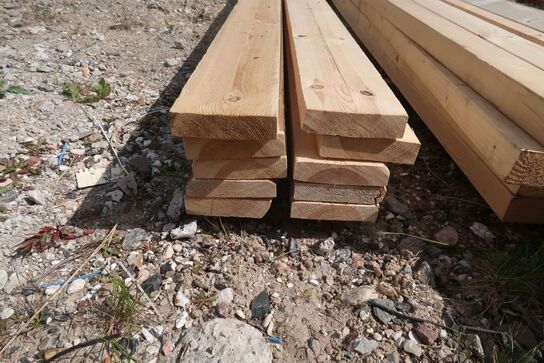 36 meter brædder 30x123 mm