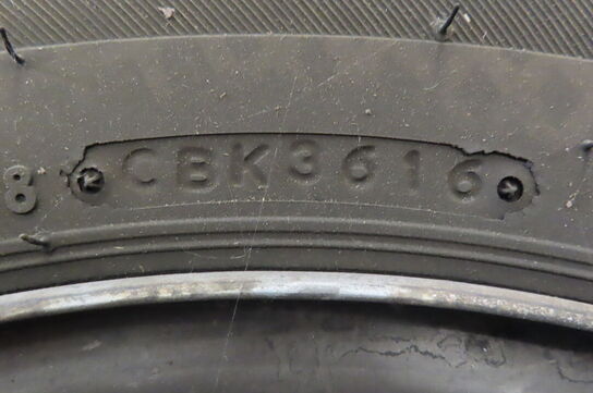 4 stk. Fælge med dæk BRIDGESTONE