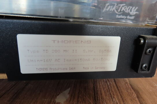 Pladespiller THORENS TD 280 MKII