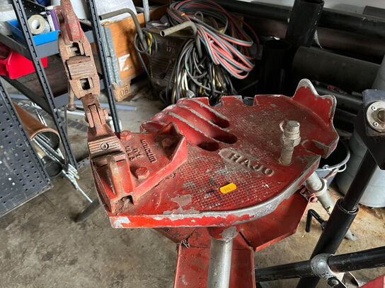 3 stk. tristand, RIDGID samt støtter