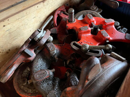 3 stk. tristand, RIDGID samt støtter