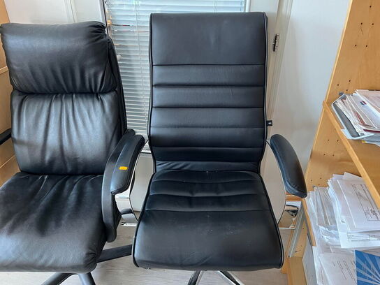 2 stk. kontorstole