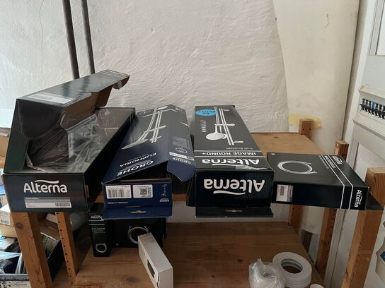 Tøm rummet, reservedele og tilbehør