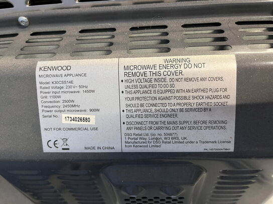 Microovn, KENWOOD