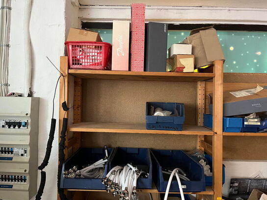 Tøm rummet, reservedele og tilbehør