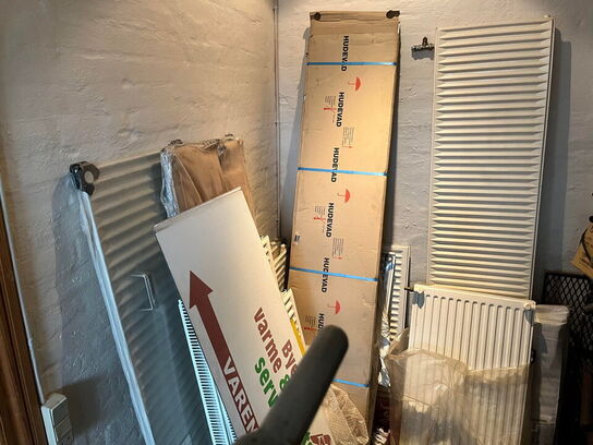 Div. skæremaskiner og radiatorer