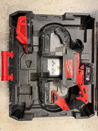 Akku båndsav, MILWAUKEE M18 CBS125