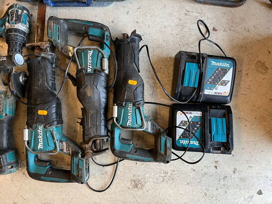 Sortiment accu. værktøj, MAKITA