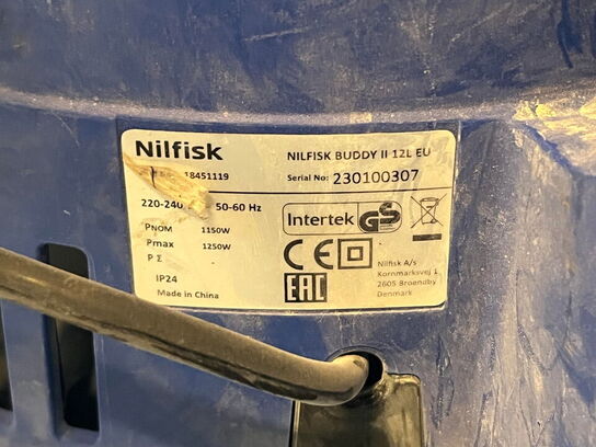 Støvsuger, NILFISK BUDDY II 12