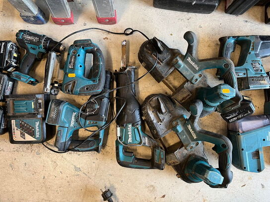 Sortiment accu. værktøj, MAKITA