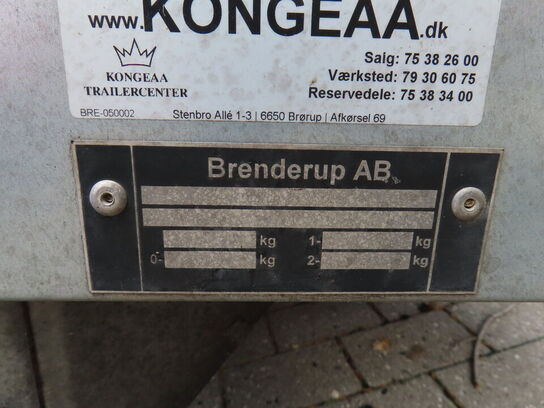 Trailer, BRENDERUP B11