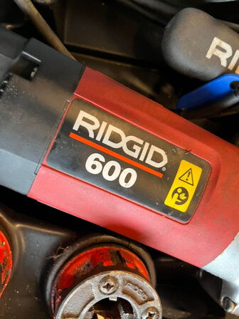 Gevindskære, RIDGID 600