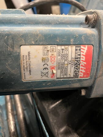 Borehammer, MAKITA HM1202C