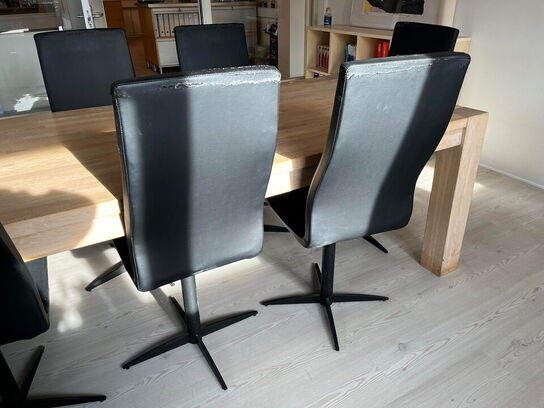 Mødebord med 10 stk. stole