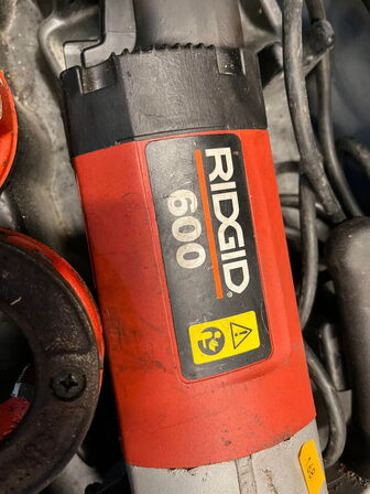 Gevindskære, RIDGID 600