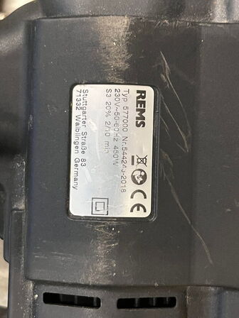 Klemmeværktøj, REMS