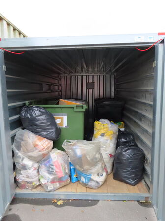 Container med indhold