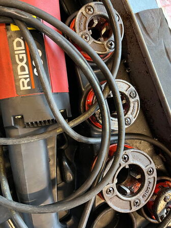 Gevindskære, RIDGID 600