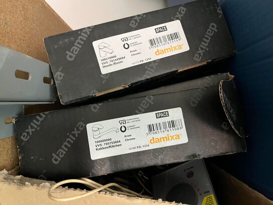 Tøm rummet, reservedele og tilbehør