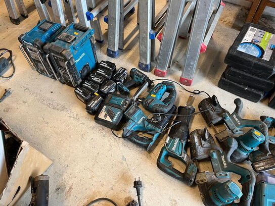 Sortiment accu. værktøj, MAKITA