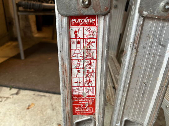 2 stk. stiger, samt div. murbor