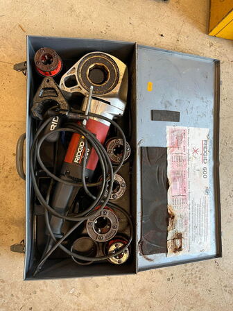 Gevindskære, RIDGID 600