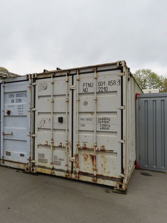 Container med indhold