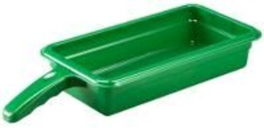 6 stk. Kantine varmefast grøn 1/3-65 GN 2 greb Cambro