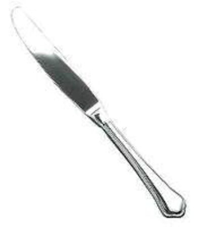 120 stk. Bordkniv Chippendale massiv 215 mm