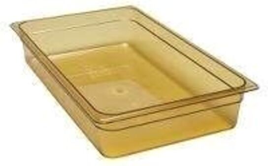 9 stk. Kantine varmefast 1/1 GN D100 mm gul Cambro