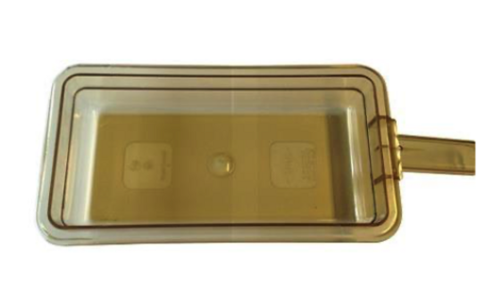 7 stk. Kantine varmefast gul 1/3-65 GN et greb Cambro