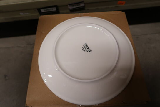 12 stk. Tallerken Patera flad 23 cm