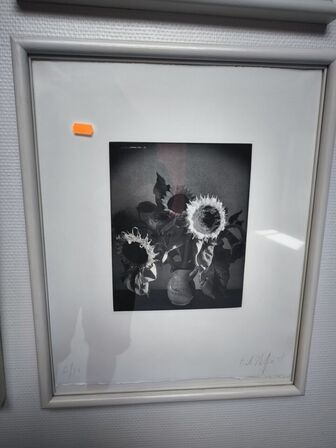 4 stk. indrammede papirtryk ERIK STEFFENSEN 1995