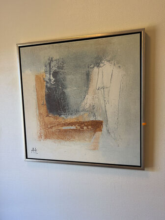 2 stk. lærredsprint i ramme