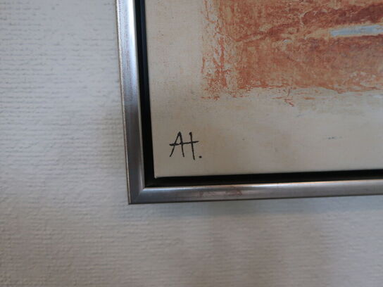 2 stk. lærredsprint i ramme 40x40