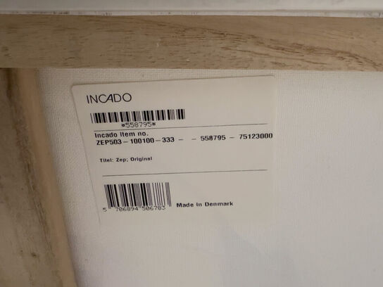 2 stk. lærredsprint i ramme