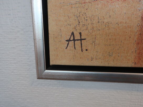 2 stk. lærredsprint i ramme 40x40