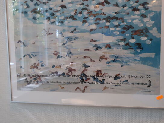 Indrammet plakat "VADEHAVET"