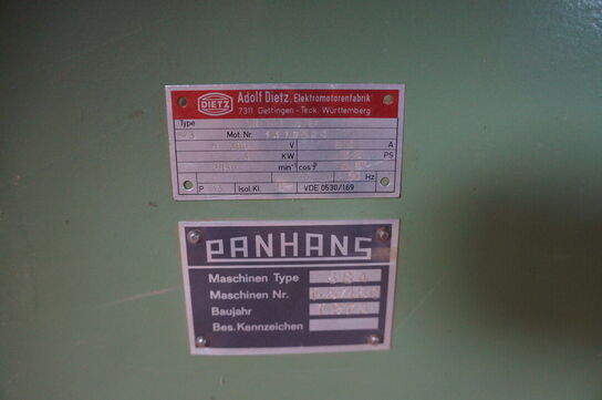 Formatsav PANHANS DR 100 L6/20